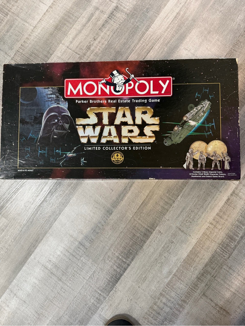 Monopoly Star Wars Limited Collector’s Edition 1997 Complete With Pewter Tokens